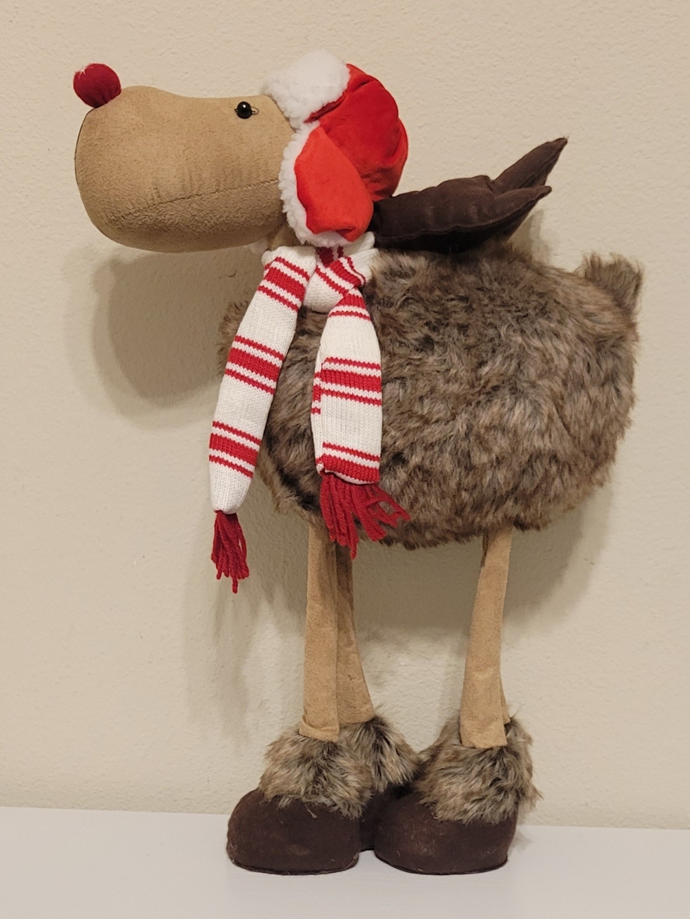 Christmas Plush Reindeer Decor